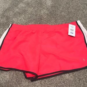 Brand new hot pink running shorts